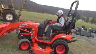 2015 Kubota BX2370 Sub Compact Tractor Loader Belly Mower 4X4 For Sale