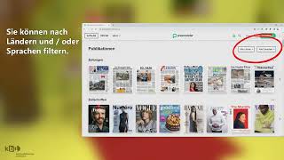 Tutorial: PressReader Browser| KANTONSBIBLIOTHEK BASELLAND