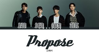 2am - 청혼 (Propose) Video Lyrics Han/Rom/Eng