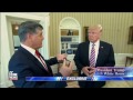 President Trump gives 'Hannity' a tour of the Oval Office