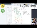 [Easy] Sorting: Bubble Sort (Hackerrank, javascript, sorting)