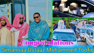 Congratulations Simannaa Ustaaz Mohammad Toofiiq [Oct 5] 2024/ @AbdunasirAhmadinofficial