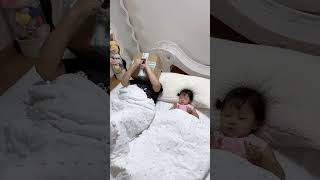 爸爸自制防蚊神器，奈何闺女太坑爹#baby #comedy #funny #搞笑 #萌娃