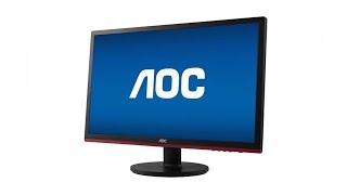 How To Setup AOC Gaming Monitor [1080p] [Full Install] [HD]