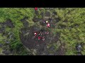 Drone (Aerial) video of the famous Sokeh's Rock in the island garden of Pohnpei (Ponape) State, FSM