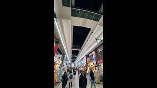 川崎駅前仲見世通商店街散歩 1.5.25Su【切り出し動画】Kawasaki Station Nakamise-dori Shopping Street