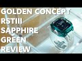 Golden Concept RSTIII Sapphire Green Apple Watch Case Review - All In For Luxury