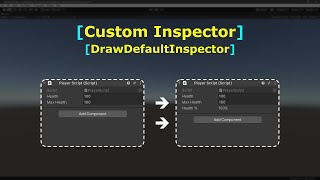 Use of "DrawDefaultInspector" method in Custom Inspector | Editor Scripting | C# | Unity Game Engine