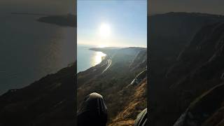 Paragliding/ Dover Folkstone Capel-Le-Ferne 2/2/2025 #music  #beach #goparagliding