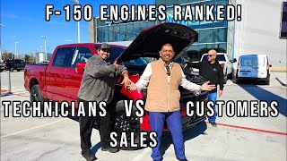 Which 2025 F150 Engine is best?  Technicians vs. Real Customers vs Sales!