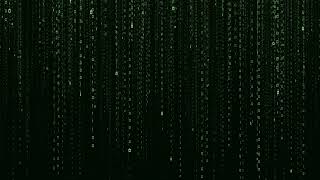 #Big #data and artificial intelligence binary code falling and scrolling #Digital Data Stream Matrix