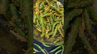 हरी मिर्च का अचार | Hari Mirch Ka Achar| Green Chilli Pickles| #ytshorts #recipe