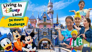 Living In Disney Land - America For 24 Hours Challenge | Ramneek Singh 1313 | RS 1313 VLOGS
