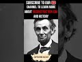 What Would Have Happened if the Reconstruction Era Was Led by Abraham Lincoln? #shorts