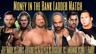 FWF Big Time '20: 6-Man Money in the Bank Ladder Match [WWE Action Figure Pic-Fe