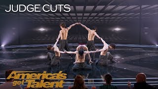 Blue Tokyo: Dance Group Stuns With Incredible Choreographed Tricks - America's Got Talent 2018