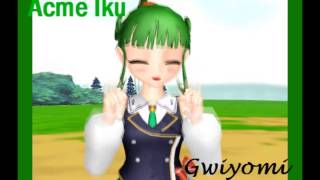 MMD Gwiyomi (acme iku)