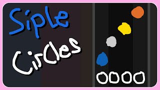 Simple Circles Skin | osu!mania 4K - 12K