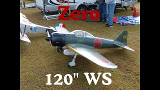 Zero Meister Scale DA-100 at Tarheel R/C Flyers 2021 Warbirds Over NC