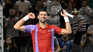 Novak Djokovic vs Tallon Griekspoor Paris 2023