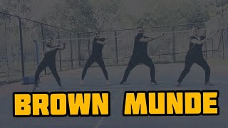 Brown Munde - Bhangra4fitness | AP Dhillon | Gurinder Gill | DJ Nick Dhillon | GMINXR | Dance Cover