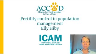 Fertility control in population management - Elly Hiby