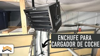 Instalación y Prueba de Calentador Eléctrico para Garaje