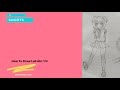 How To Draw Lolita Girl 1/3 #shorts