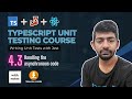Module 4.3 - Handling the asynchronous code - Typescript unit testing course