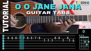 O O JANE JANA | Guitar Tabs | Best Guitar Lesson | Salman Khan |