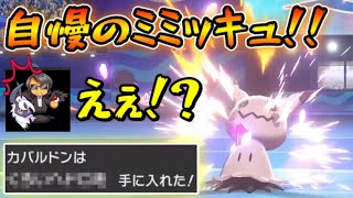 とんでもない型のミミッキュと遭遇するあゆみん【ポケモン剣盾】