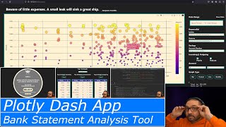 Python Plotly Dash CSV Bank Statement Analysis Tool + GitHub Repo + Code Review
