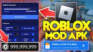 Roblox MOD APK V2.654.474 Gameplay - Roblox MOD MENU APK V2.654.474 - Roblox MOD MENU