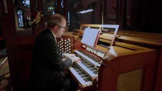 Organist Mark Dwyer plays Hymn Tune Kingsfold on pipe organ at Church of the Advent