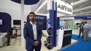 Nasir Ahsan, CEO and Co-Founder of Abyss Solutions at ADIPEC 2021