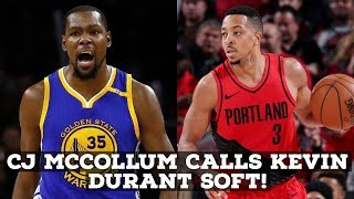 CJ McCollum Calls Kevin Durant Soft For Joining Warriors! KD Calls CJ A Snake!