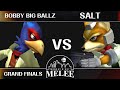 MNM 370 - Grand Finals - Bobby Big Ballz (Falco) VS TLOC | Salt (Fox) - SSBM Melee