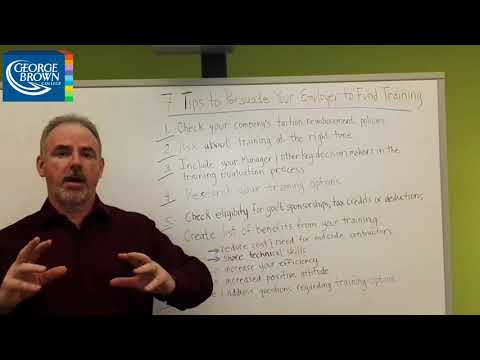 7 Top Tips to Convince Your Employer to Pay for Your Online Technical Training 7 Top Tips to Convince Your Employer to Pay for Your Online Technical Training