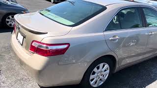 2007 TOYOTA CAMRY XLE SEDAN 4D FWD