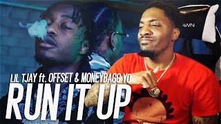 Lil Tjay - Run It Up (Feat. Offset & Moneybagg Yo) (REACTION!!!)