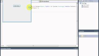 VB.NET Urdu Tutorial 2 - First Application in Visual Basic