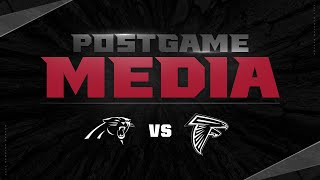 Arthur Smith, Marcus Mariota postgame press conference | Carolina Panthers vs. Atlanta Falcons