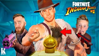 The Quests for INDIANA JONES #2  in Fortnite! K-CITY GAMING