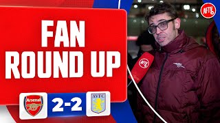 Can Arsenal Win The League If We Make Signings? (Fan Round Up) | Arsenal 2-2 Aston Villa