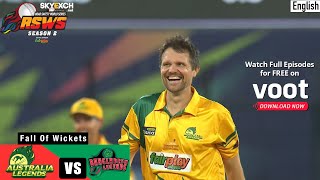 Australia Vs Bangladesh | Skyexch.net Road Safety World Series| Match 11 | 1st Inning Wickets