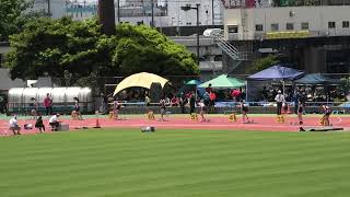 第７３回東京都中学校地域別陸上競技大会　中学生女子２００ｍ　衣恭