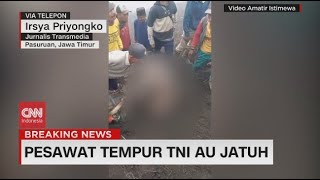 Satu Korban Pesawat TNI AU Jatuh Ditemukan