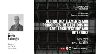 Design: Key Elements and Principles. Reflections on Art, Architecture and Interiors