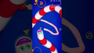 WormsZone.io🐍 Slither Snake Top 001🐍😏/Best World Record Snake #snake #gaming #funny #viral#shorts