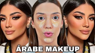 MAKEUP WITH STRIKING EYES *ARABIC MAKEUP YOU NEED TO LEARN* ARABIC MAKEUP